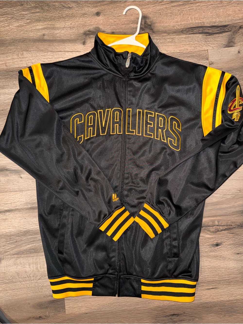 NBA Majestic CLE Cavaliers Varsity-Style Jacket- Medium Tall!